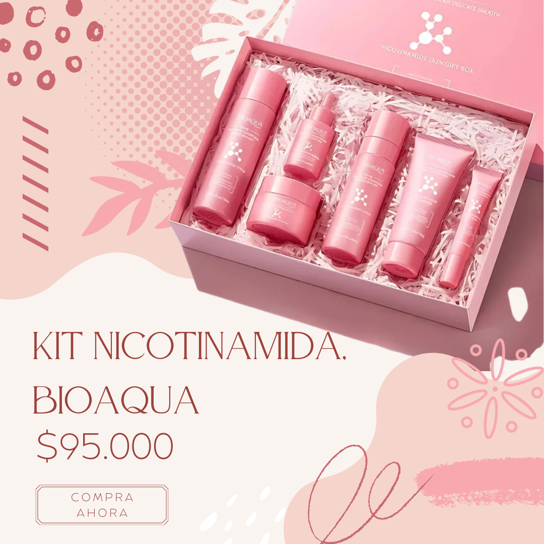 🌸KIT NICOTINAMIDA, BIOAQUA🌸